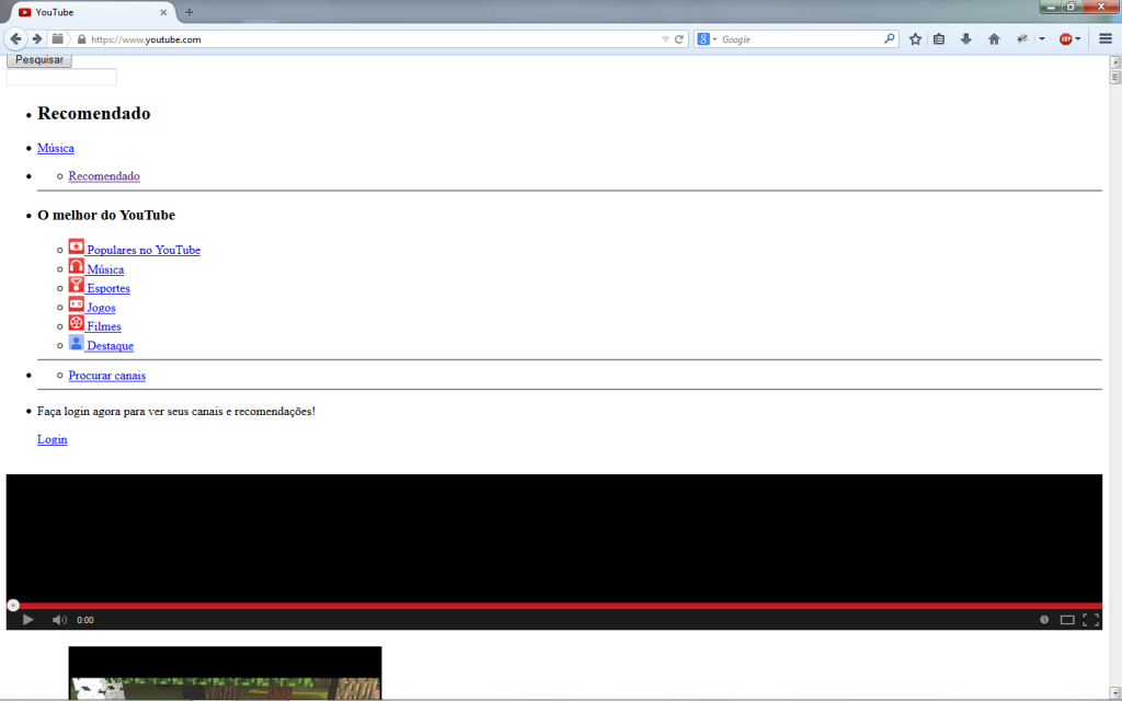 Erro de visualização do YouTube devido ao ataque DNS