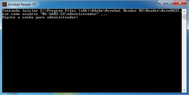 Runas: executando programa como administrador no Windows