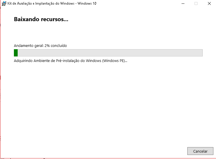 Criando o Windows PE (WinPE) no Windows 10