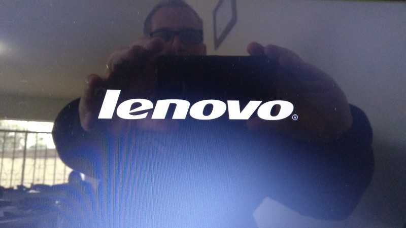 Tela de início notebook Lenovo