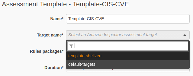 inspector-aws-asssesment-template-rules-packages